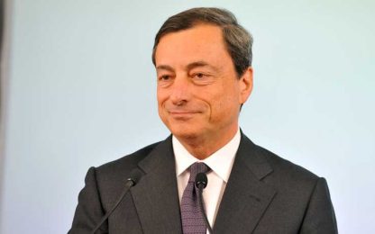 Draghi: ripresa lenta, tasso di crescita ai minimi europei