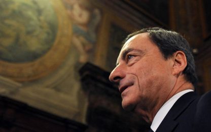 Draghi "non si torna indietro dall'euro"