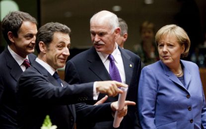 Crisi Grecia, accordo Sarkozy-Merkel sugli aiuti