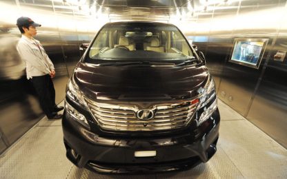 Toyota richiamerà quasi 13.000 veicoli in Corea del Sud