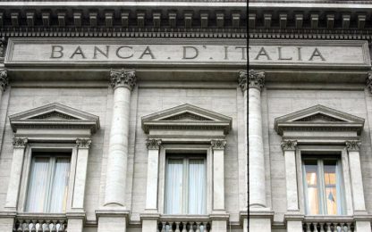Bankitalia: a novembre calo dell'1,5% dei prestiti a privati