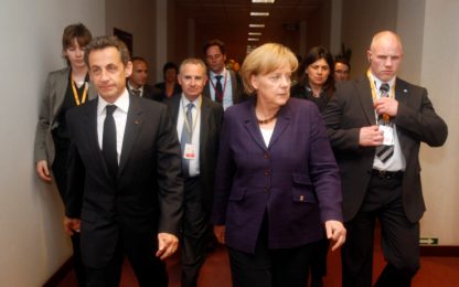 Crisi, Merkel e Sarko chiedono nuove regole Ue su mercati