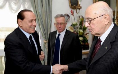 Berlusconi: “Estraneo ai tentativi di condizionare il Colle”