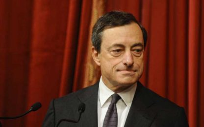 Draghi: "La manovra era inevitabile"