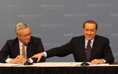 Tagli e fisco: Berlusconi rimandato a settembre da Tremonti