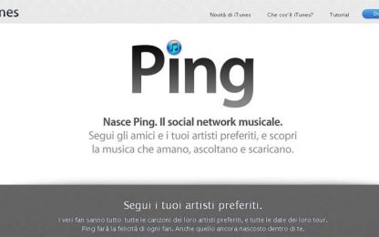 Ping, Apple porta gli amici dentro iTunes