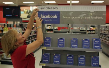 La moneta di Facebook arriva nei negozi inglesi