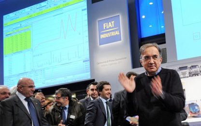 La Borsa promuove la nuova Fiat