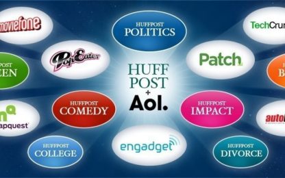 Aol compra l'Huffington Post per 315 milioni di dollari