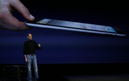 Steve Jobs lancia l'iPad 2