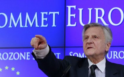 Trichet: "La crisi si è aggravata, bisogna agire in fretta"