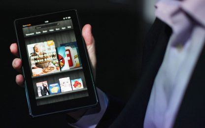 Amazon: arriva Kindle Fire, la tavoletta di fuoco
