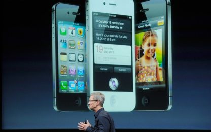 Apple, venduti 4 milioni di iPhone 4S in tre giorni