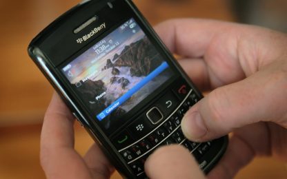 Blackberry, il black-out costa a Rim 100 milioni di dollari