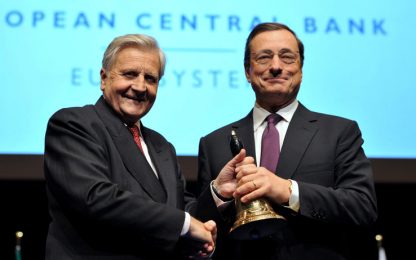 Bce, staffetta Trichet-Draghi. Poi summit straordinario