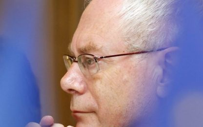 Van Rompuy: “L’Italia ha bisogno di riforme non di elezioni”