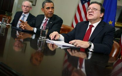 Obama, via libera al piano Ue: road map per salvare l'Euro