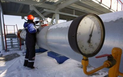 Gelo, emergenza gas: limiti ai consumi delle industrie