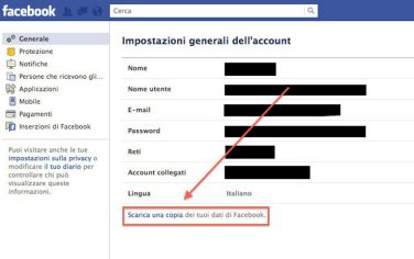 facebook_scarica_dati_personali_privacy