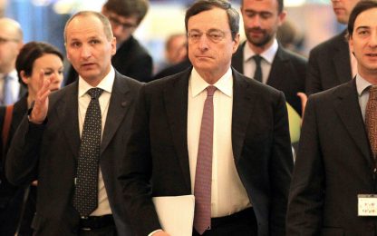 Il piano di Draghi: acquisto titoli per 60 miliardi al mese