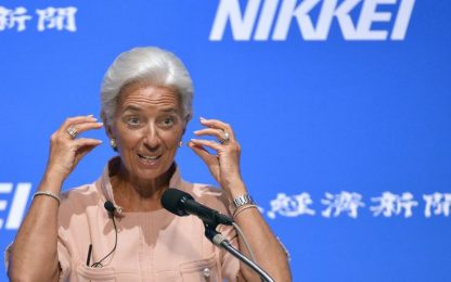 Crisi, Lagarde (Fmi): "L'economia mondiale sta peggiorando"