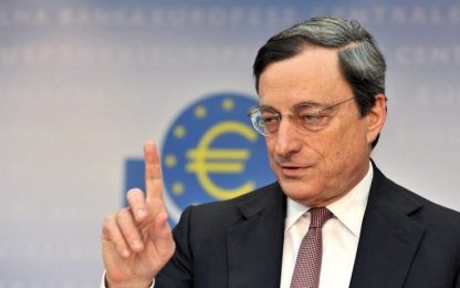 Draghi (Bce): "L'Euro è irreversibile"
