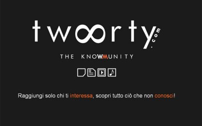Twoorty, la via italiana al social network