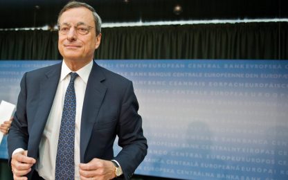 Draghi: “Primi effetti positivi da piano Bce”