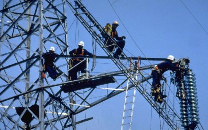 Crisi, crollano i consumi di elettricità