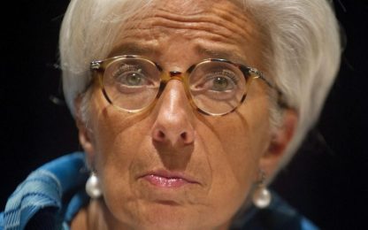 Lagarde: "Ancora preoccupata dal settore finanziario"