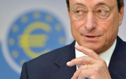 Draghi: "Ripresa ancora debole. Bce potrebbe comprare bond"