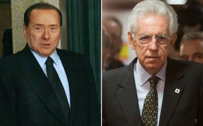Monti: "Berlusconi compra voti". La replica: "Indecente"