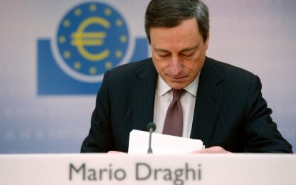 Draghi: "Ripresa ancora a rischio"