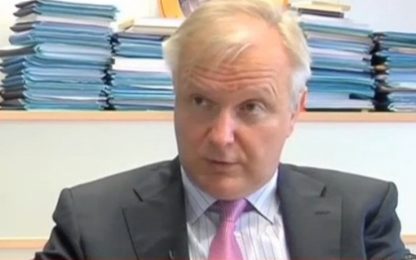 Rehn a Sky TG24: "Vendita beni pubblici? Misura appropriata"