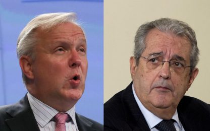 Ue, Rehn critica l’Italia: non state rispettando l'obiettivo