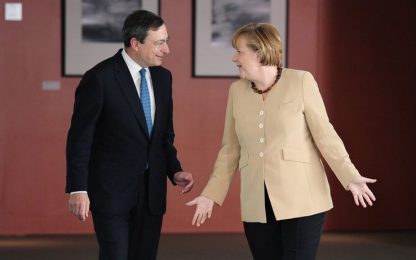 Austerità, telefonata tra Angela Merkel e Draghi
