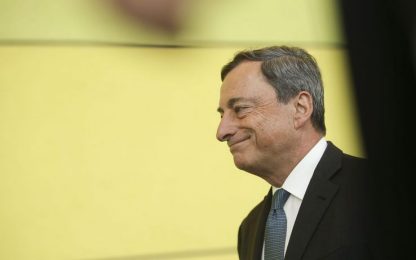 Draghi: "Europa non in recessione. Nemico è disoccupazione"