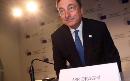 Draghi: "Pronti a nuove misure, ma Bce non può fare da sola"