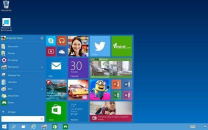 Microsoft svela Windows 10: sarà gratis per un anno