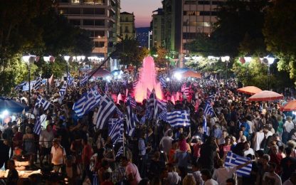 Grecia, "No" oltre il 60%. Tsipras: ora torniamo a trattare