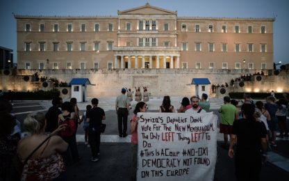 Grecia, l'accordo alla prova del Parlamento