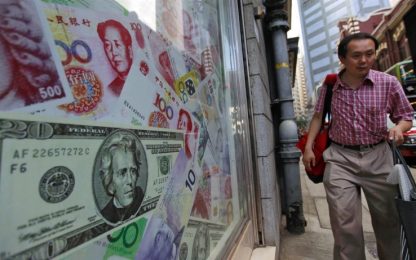 Cina, terza svalutazione dello yuan. La moneta deprezzata di un altro 1% sul dollaro