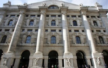 Borse europee giù, Milano maglia nera: crolla Mps, male Unicredit