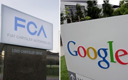 Fca e Google siglano un accordo per sviluppare l'auto senza pilota