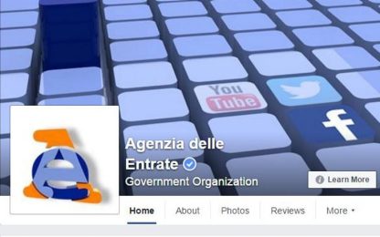 Fisco, l'Agenzia delle Entrate sbarca su Facebook: risposte via chat