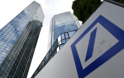Crisi, Usa chiedono risarcimento di 14 miliardi a Deutsche Bank