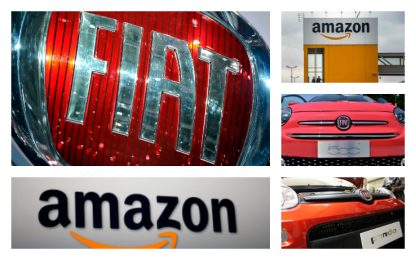 Accordo tra Fca e Amazon, Fiat venderà sulla piattaforma online