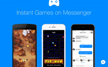 Facebook e Instant Games: sul social si giocherà a Pacman