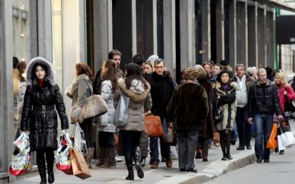 Istat: a dicembre cresce la fiducia dei consumatori, non delle imprese