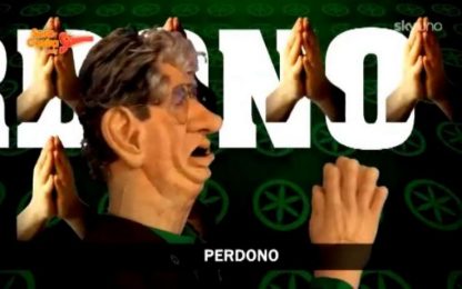 “Perdono, perdono, perdono”: Bossi canta per Napolitano